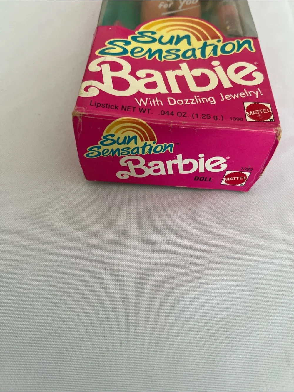 Barbie dressed metallic